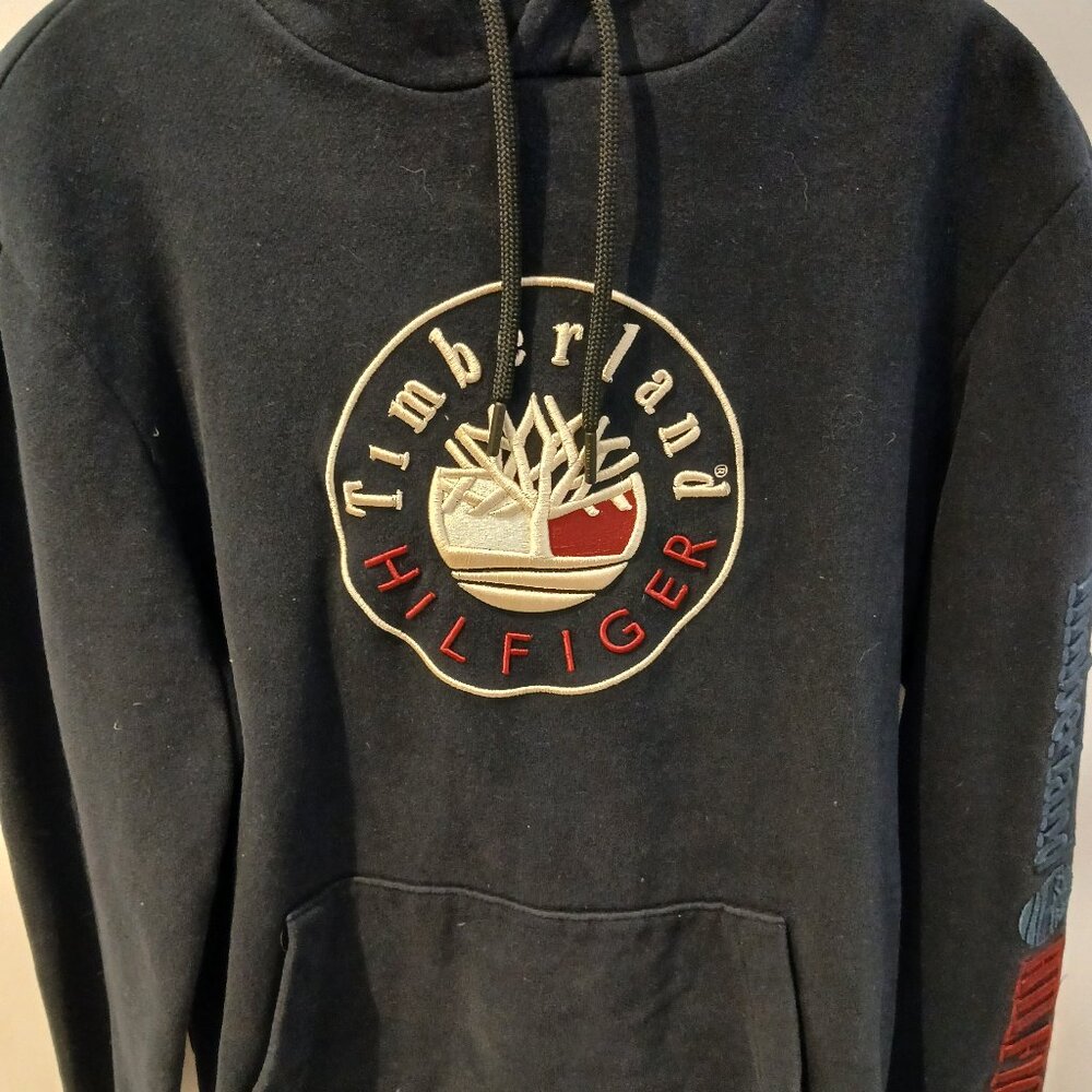 *RARE* TOMMY HILFIGER X TIMBERLAND LOGO HOODIE